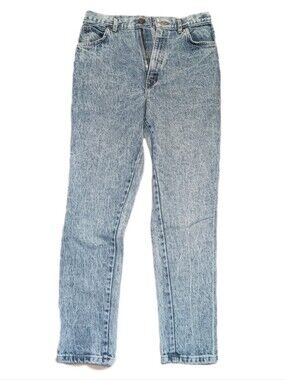 Vintage '80S CHIC Acid Wash Mom Jeans
